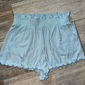 Women’s Light Blue Lounge Shorts